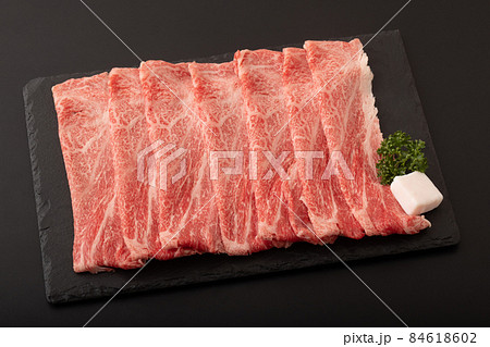 すき焼き肉 (国産黒毛和牛) すき焼き肉 (国産黒毛和牛) 84618602