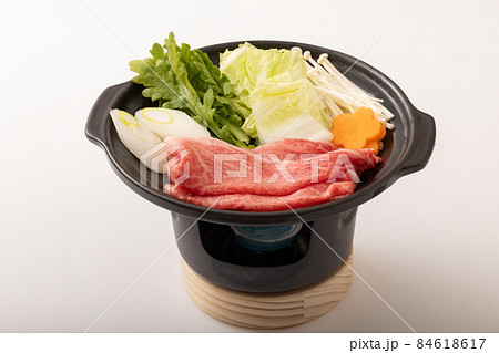 牛すきやき鍋 (一人用) 牛すきやき鍋 (一人用) 84618617