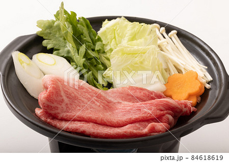 牛すきやき鍋 (一人用) 牛すきやき鍋 (一人用) 84618619