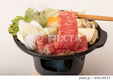 牛すきやき鍋 (一人用) 牛すきやき鍋 (一人用) 84618633