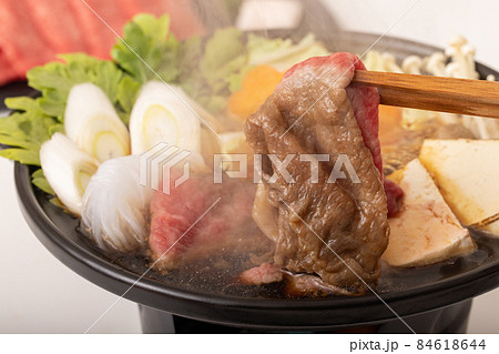 牛すきやき鍋 (一人用) 牛すきやき鍋 (一人用) 84618644