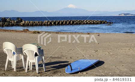 湘南三浦半島の神奈川県三浦郡葉山町の冬 84619331
