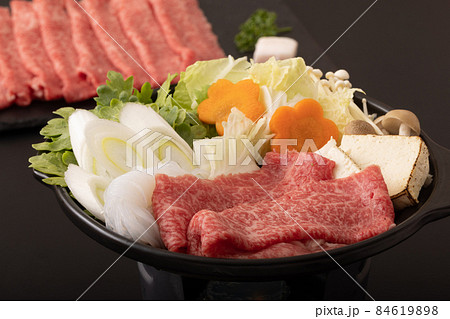 黒毛和牛　牛肩ロースすきやき肉 84619898