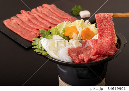 黒毛和牛　牛肩ロースすきやき肉 84619901