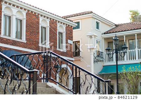 ヨーロッパ調の街並み	 84621129