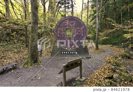 秩父散歩：和同開珎モニュメント　露天掘り跡「和銅遺跡」 84621978