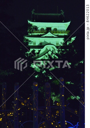 広島県福山城のあかり祭り 広島県福山城のあかり祭り 84622013