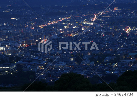 若草山からの奈良の夜景 若草山からの奈良の夜景 84624734