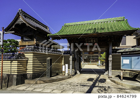 米子下町 法蔵寺 山門 鳥取県米子市 米子下町 法蔵寺 山門 鳥取県米子市 84624799