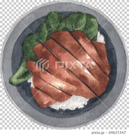 Hong Kong food and ingredients watercolor clipart png 84625347