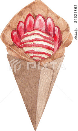 Hong Kong food and ingredients watercolor clipart png 84625362