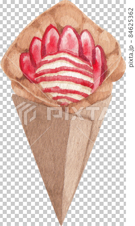 Hong Kong food and ingredients watercolor clipart png 84625362