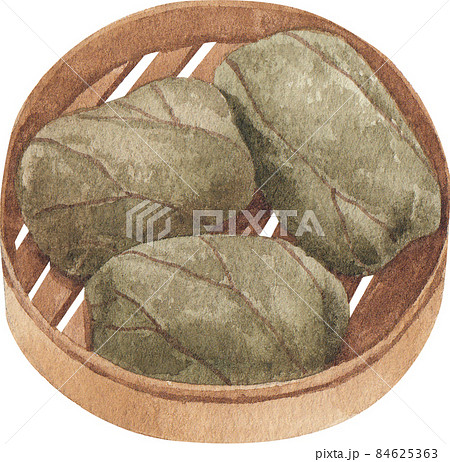 Hong Kong food and ingredients watercolor clipart png 84625363