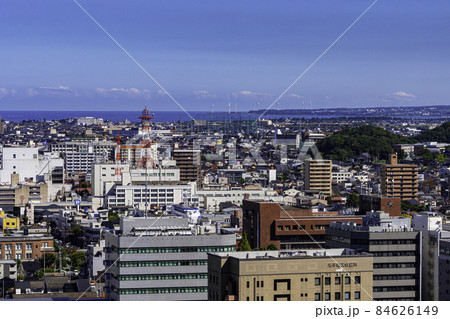米子市街地　中心部　鳥取県米子市 84626149