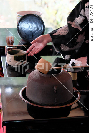 茶道　お点前　手元 84628423