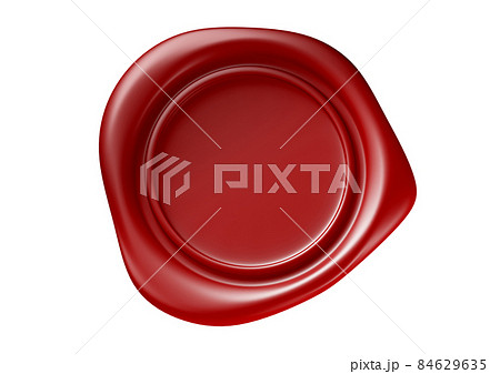 赤いシーリングワックスシーリングワックス 84629635