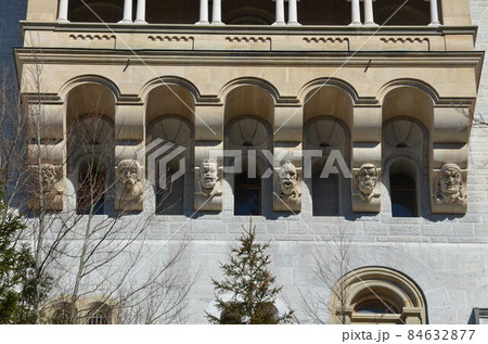 Collection of gargoyle grimaces Collection of gargoyle grimaces 84632877