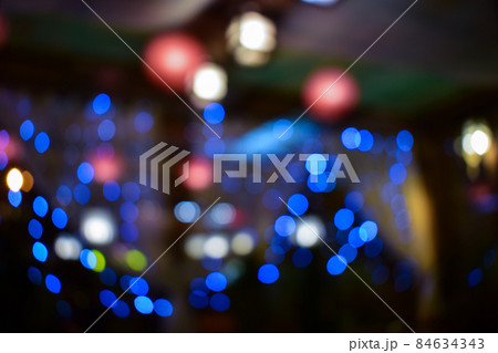 colorful blurry festive lights bright blue defocused christmas holiday illumination colorful blurry festive lights bright blue defocused christmas holiday illumination 84634343