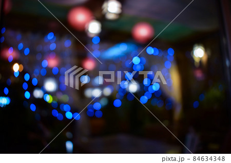colorful blurry festive lights bright blue defocused christmas holiday illumination colorful blurry festive lights bright blue defocused christmas holiday illumination 84634348