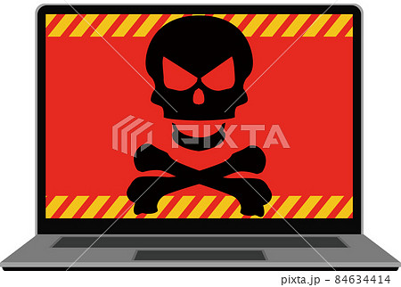 パソコンのトラブルを利用しお金や電子マネーやプリペイドカードを購入させる詐欺のイラスト パソコンのトラブルを利用しお金や電子マネーやプリペイドカードを購入させる詐欺のイラスト 84634414