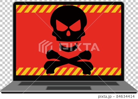 パソコンのトラブルを利用しお金や電子マネーやプリペイドカードを購入させる詐欺のイラスト パソコンのトラブルを利用しお金や電子マネーやプリペイドカードを購入させる詐欺のイラスト 84634414