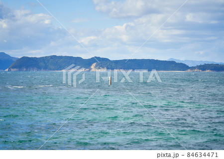 和歌山県　田倉崎灯台の標柱 84634471