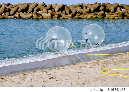 鳥取県　皆生温泉海遊ビーチ　 84638143