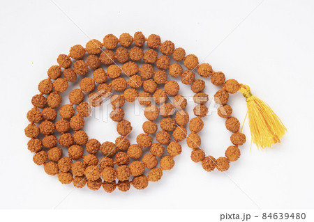 Rudraksha Japa Mala Bracelet, Authentic Indian 108 Beads. Effective in controlling stress. Rudraksha Japa Mala Bracelet, Authentic Indian 108 Beads. Effective in controlling stress. 84639480