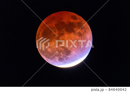 部分月食・2021年11月19日 部分月食・2021年11月19日 84640042