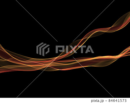 オレンジ色のライン 84641573