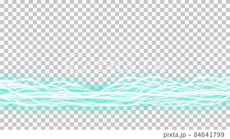 CGレーザー　捻じれるレーザーの背景素材 84641799