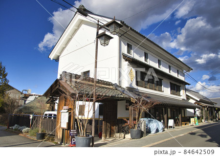 蔵の街並み　長野県須坂市 84642509