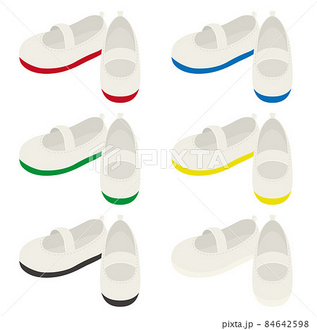 上靴のイラストセット 84642598