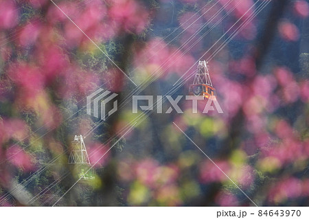 ロープウェイ ケーブルカー ロープウエイ 84643970