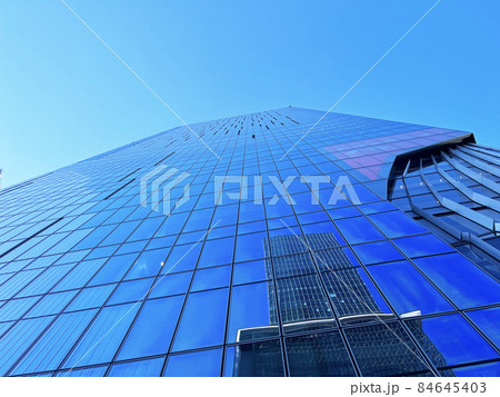 都会の高層ビルと青空の風景_a_09 都会の高層ビルと青空の風景_a_09 84645403
