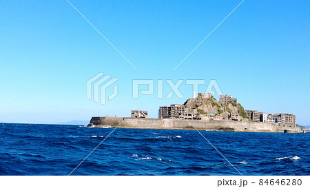 長崎の軍艦島 84646280