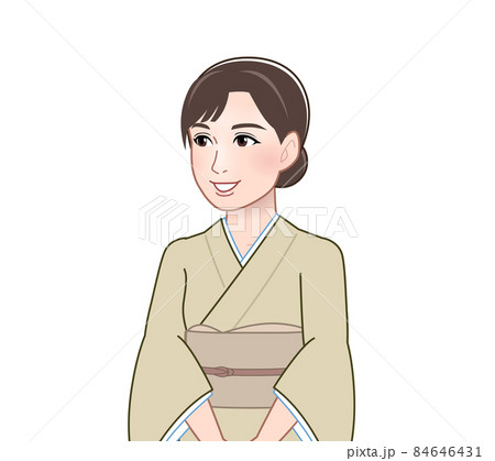 着物を着た女性 着物を着た女性 84646431