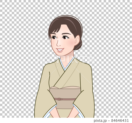 着物を着た女性 着物を着た女性 84646431