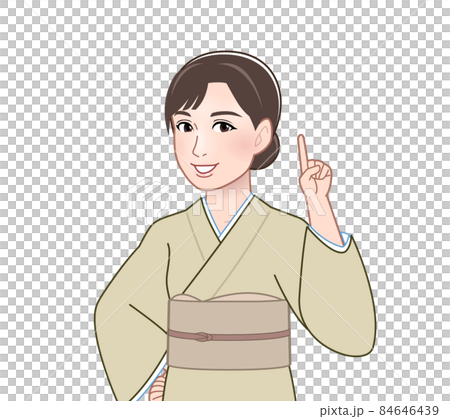 A woman in a kimono 84646439