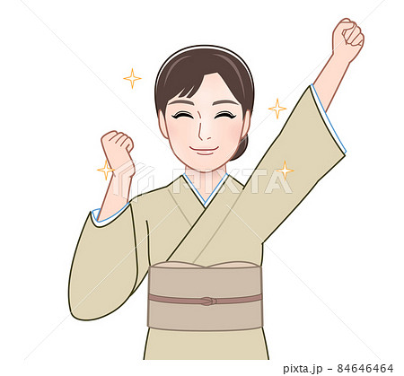 着物を着た女性 84646464