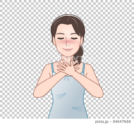 Female in negligee Female in negligee 84647688