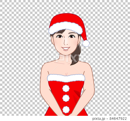 サンタコスプレをしている女性 サンタコスプレをしている女性 84647922