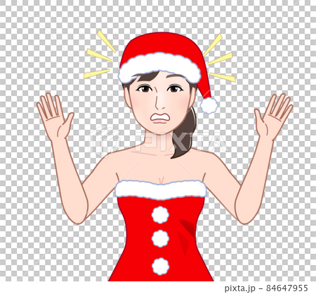 Woman doing santa cosplay Woman doing santa cosplay 84647955