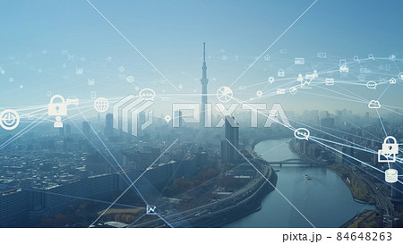 都市とネットワーク IoT DX 都市とネットワーク IoT DX 84648263