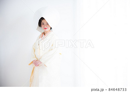 白無垢 文金高島田 白無垢 文金高島田 84648733