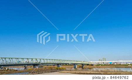 【東京都】荒川・木根川橋(下流側) 84649762