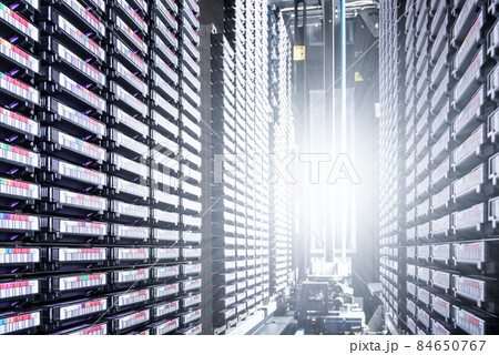 interior of internet cloud center 84650767