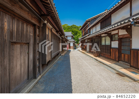 香川県　笠島の町並み 84652220