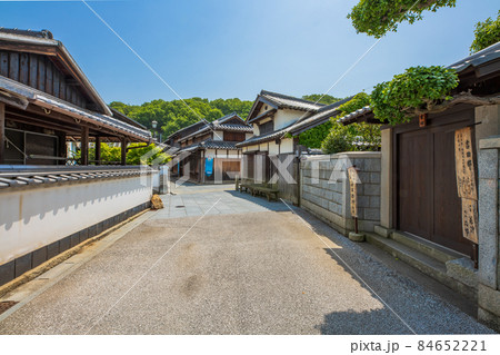 香川県　笠島の町並み 84652221
