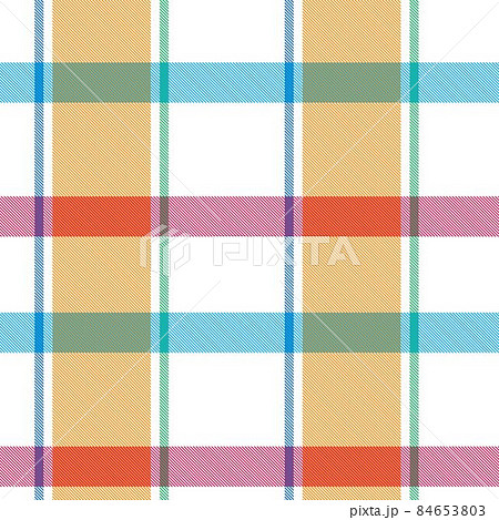 Rainbow Plaid Tartan Checkered Seamless Pattern Rainbow Plaid Tartan Checkered Seamless Pattern 84653803